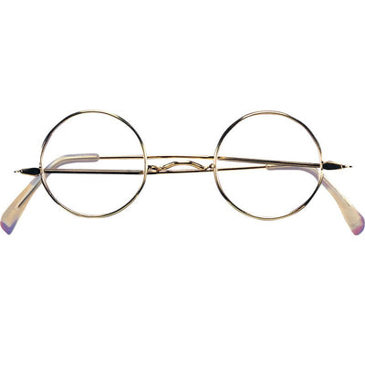 Santa Metallbrille rund | gold-Smiffys-Deinparadies.ch