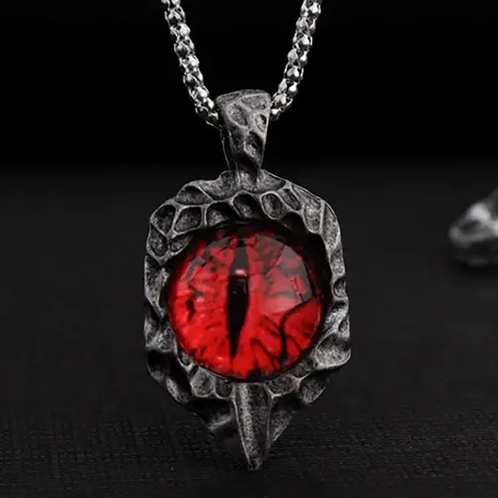 Saurons Auge | Anhänger mit Kette - Rot - Party Owl Supplies