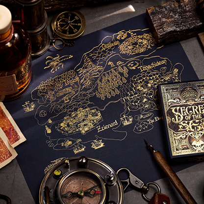 Secret of the Sea (Deluxe Edition) Playing Cards-FRIS Cards di Federico Rossi-Deinparadies.ch