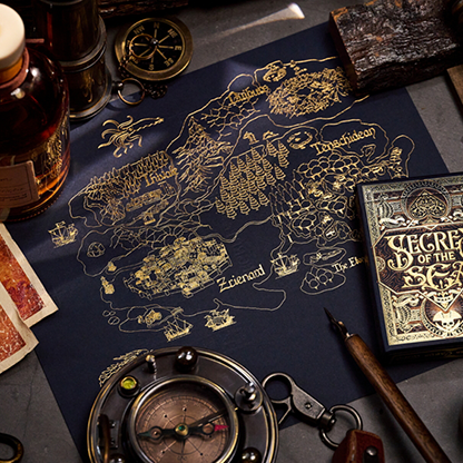 Secret of the Sea (Deluxe Limited Edition) Playing Cards-FRIS Cards di Federico Rossi-Deinparadies.ch
