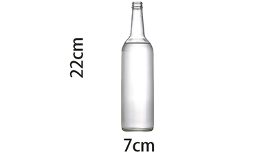 Self Exploding Transparent Beer Bottle (Small) | Wance-Wings Magic-Deinparadies.ch