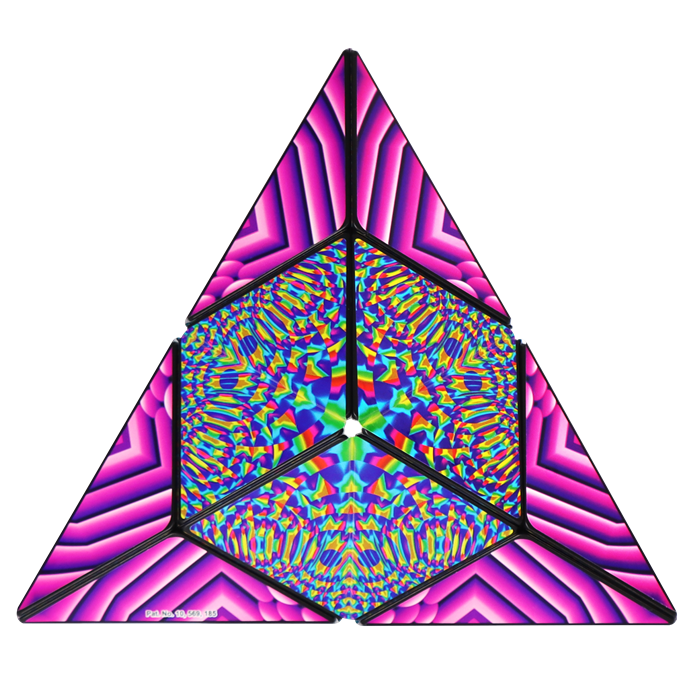 Shashibo Cube Blue Crystal | Laurence Gartel 2.0-Shashibo-Deinparadies.ch