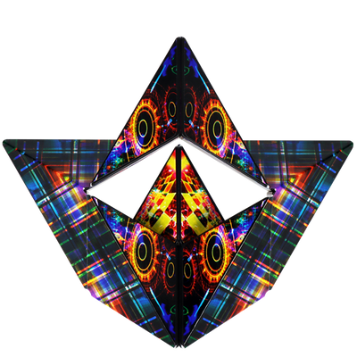Shashibo Cube | Disco Plaid by Jumbie-Shashibo-Deinparadies.ch