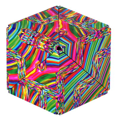 Shashibo Cube Watercolor | Laurence Gartel 2.0-Shashibo-Deinparadies.ch