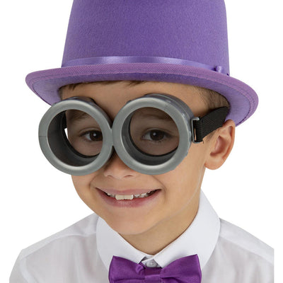 Silberne Kinderbrille Comic-Smiffys-Deinparadies.ch