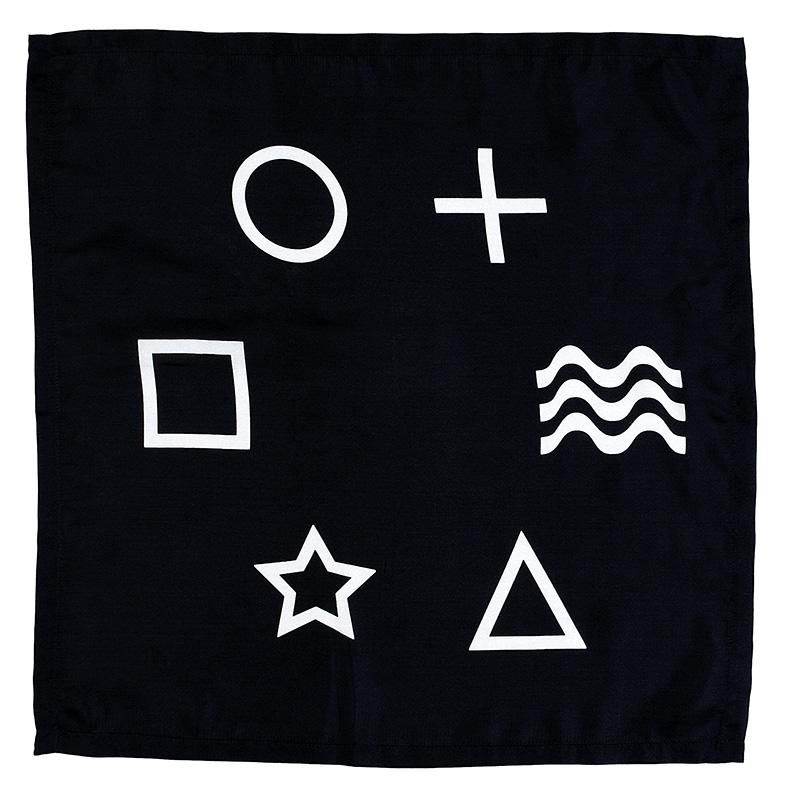 Sitta ESP Tuch 45x45cm | schwarz-Difatta Magic-Deinparadies.ch