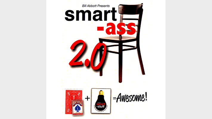 Smart Ass 2.0 (Red with bonus pack) by Bill Abbott Bill Abbott Magic bei Deinparadies.ch