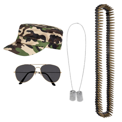 Soldat Partyset mit Mütze Boland bei Deinparadies.ch