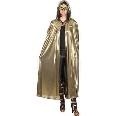 Spaceumhang mit Kapuze silber/gold | Gold-Orlob-Deinparadies.ch