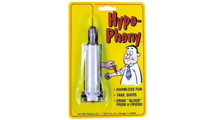 Spritzen-Gag | Hypo-Phony Fun, Inc. bei Deinparadies.ch