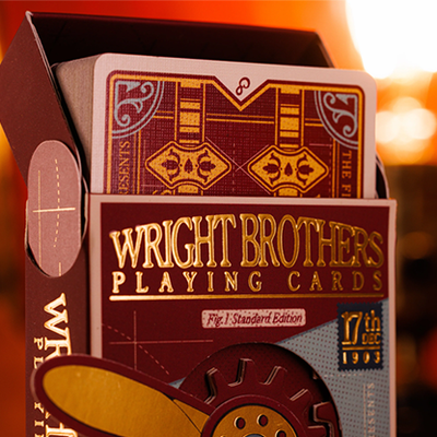 Standard Edition Wright Brothers (Fig. 1) Playing Cards-Room One-Deinparadies.ch