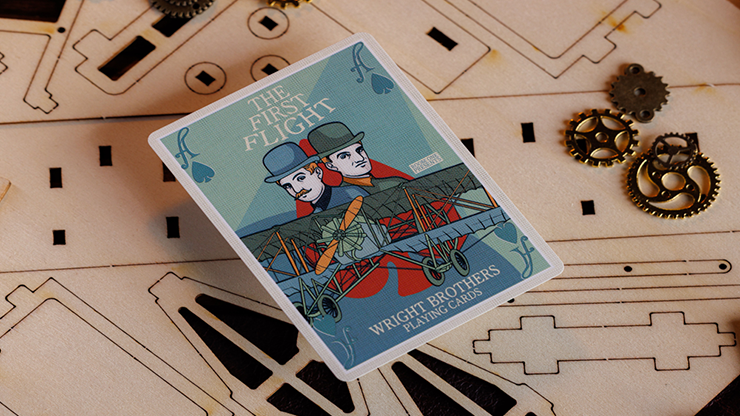 Standard Edition Wright Brothers (Fig. 2) Playing Cards-Room One-Deinparadies.ch