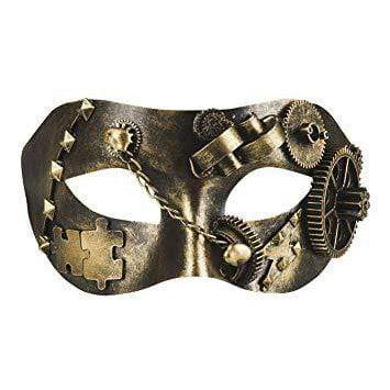 Steampunk Halbmaske gold Boland bei Deinparadies.ch