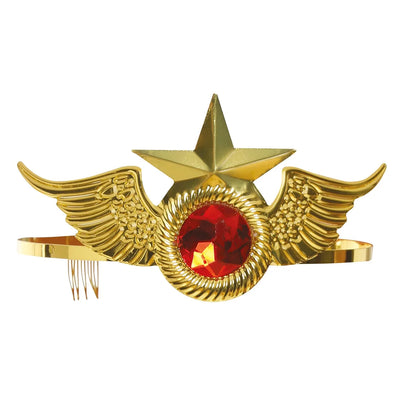 Superheldin Diadem aus Metall | gold-Guirca-Deinparadies.ch