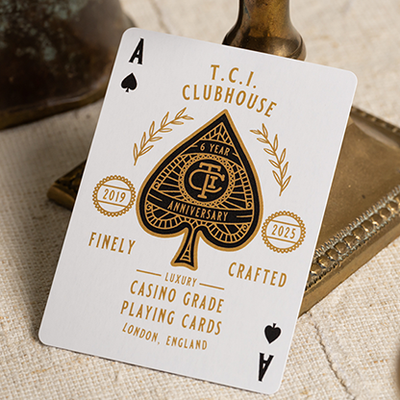 TCI Clubhouse (Black) Playing Cards-Deinparadies.ch-Deinparadies.ch