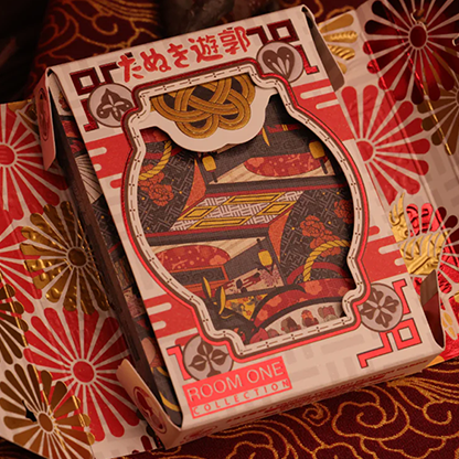 Tanuki Yukaku (Hanafuda) Playing Cards-Room One-Deinparadies.ch