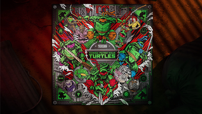 Teenage Mutant Ninja Turtle Jigsaw Puzzle | theory11-theory11-Deinparadies.ch
