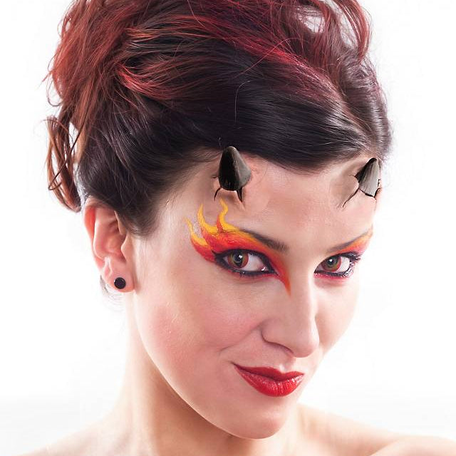 Teufelchen Hörner | Latexapplikation-Metamorph-Deinparadies.ch