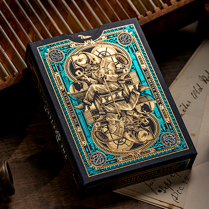 The Beetle Backs (Cobalt Edition) Playing Cards-The Gentleman Wake, INC.-Deinparadies.ch