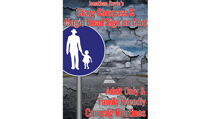 The Crazy Compass & Magic Road Sign on Acid by Jonathan Royle - Mixed Media Download Jonathan Royle bei Deinparadies.ch