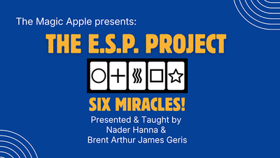 The ESP Project | Nader Hanna and Brent Geris (Red)-Magic Apple-Deinparadies.ch