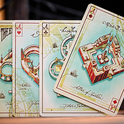The Eye of the Ocean Gibborim Castaways Playing Cards-Deinparadies.ch-Deinparadies.ch