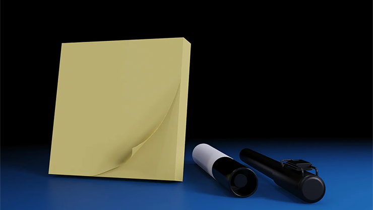 The Iarvel Magic Post-It Pad (Yellow) | Iarvel Magic-Iarvel Magic-Deinparadies.ch