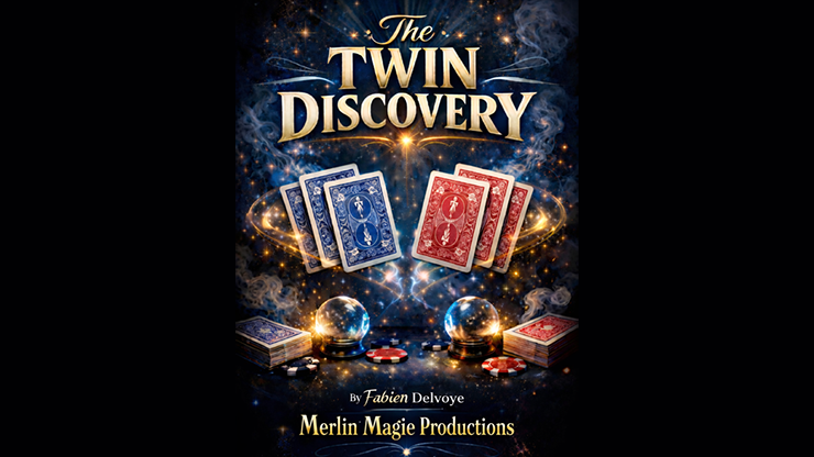 The Twin Discovery | Fabien Delvoye & Merlin Magie Productions (Red)-Merlin Magie-Deinparadies.ch