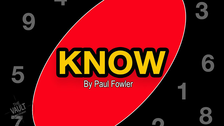 The Vault - Know | Paul Fowler - Video Download Paul Fowler bei Deinparadies.ch