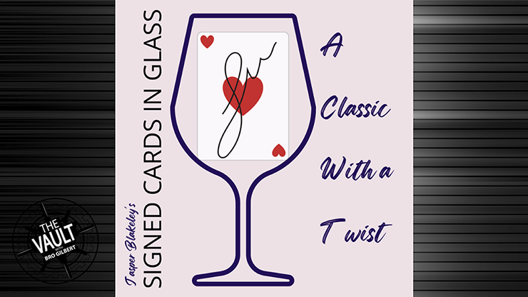 The Vault - Signed Cards In Glass by Jasper Blakeley - Video Download Jasper Blakeley bei Deinparadies.ch