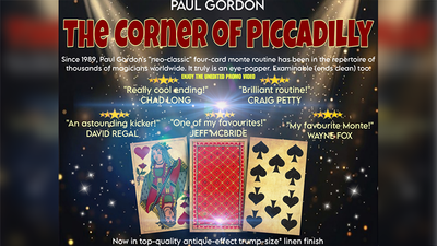 The Corner of Piccadilly (Limited Edition Trump Size Antique) | Paul Gordon-Paul Gordon-Deinparadies.ch
