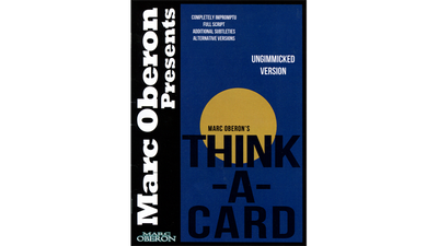 Thinka-Card (ungimmicked version) by Marc Oberon - ebook Marc Oberon bei Deinparadies.ch