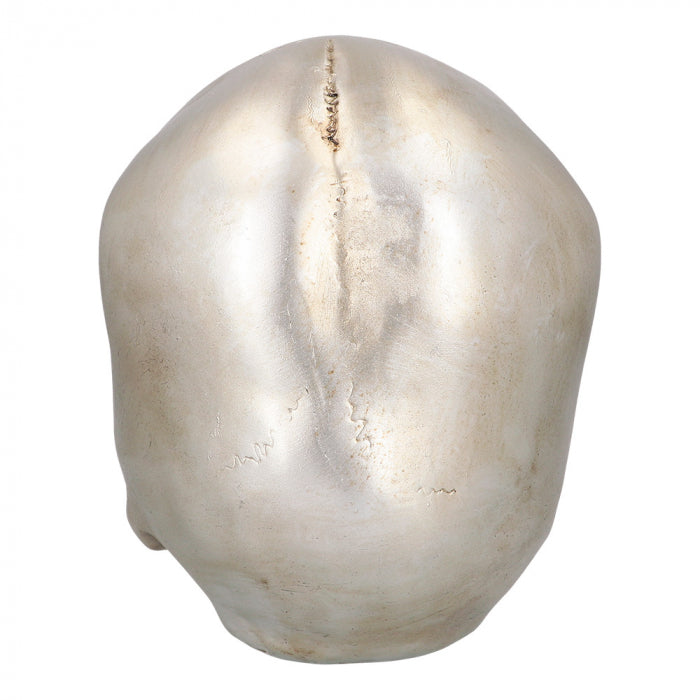 Totenkopf silbern aus Resin | 26cm Boland bei Deinparadies.ch
