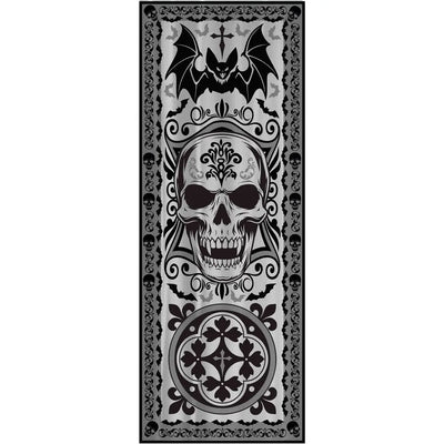 Totenkopf und Fledermaus Fensterdekoration-Guirca-Deinparadies.ch