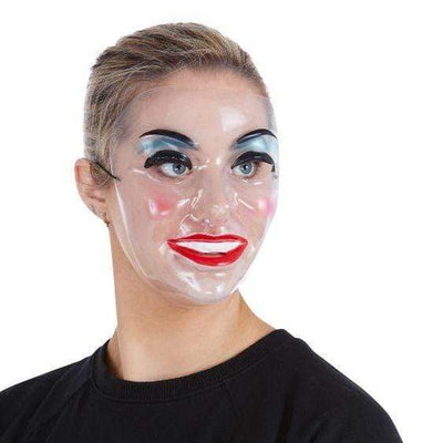 Transparente Maske Frau Smiffys bei Deinparadies.ch
