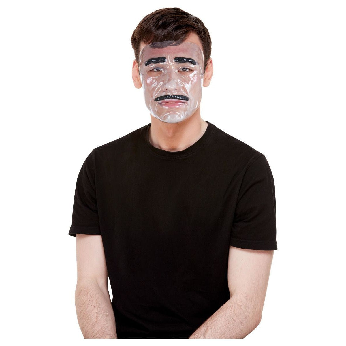 Transparente Maske männlich Smiffys bei Deinparadies.ch
