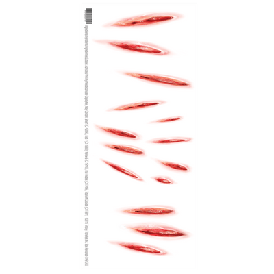 Trauma Tattoo Claw Marks | Klebetattoos-Tinsley Transfers-Deinparadies.ch