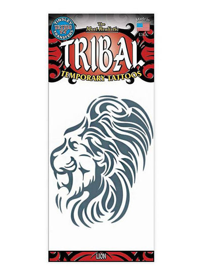Tribal Tattoo Lion | Klebetattoos-Tinsley Transfers-Deinparadies.ch