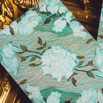 Van Gogh Roses (Borderless) Playing Cards