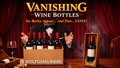 Vanishing Wine Bottles 2.0 | Wolfgang Riebe (- Mixed Media Download)-Wolfgang Riebe-Deinparadies.ch