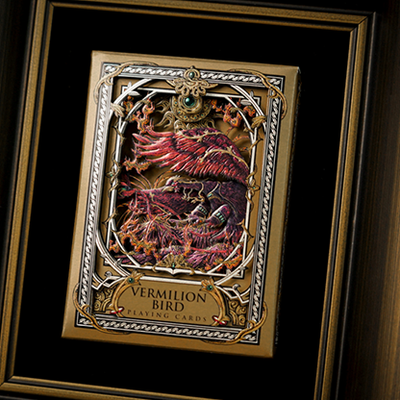 Vermilion Bird Luxury Frame | Ark Playing Cards
