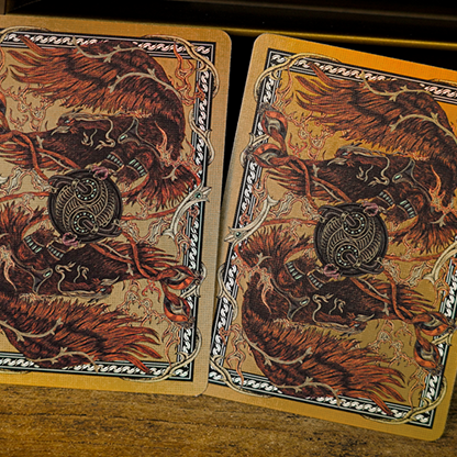 Vermilion Bird Luxury Frame | Ark Playing Cards