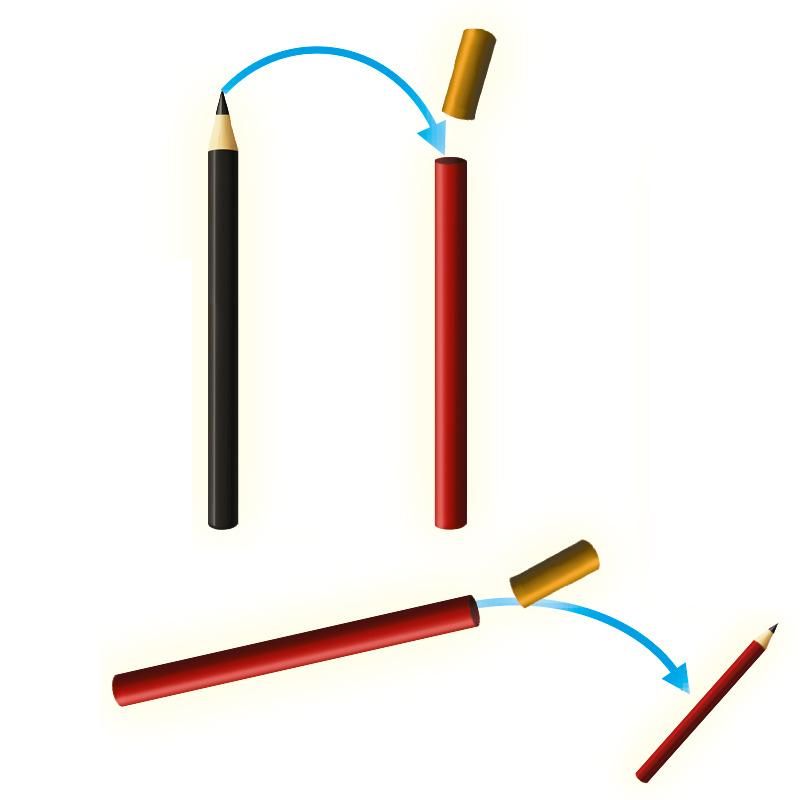 Verschwindender Bleistift | Vanishing Pencil-Difatta Magic-Deinparadies.ch