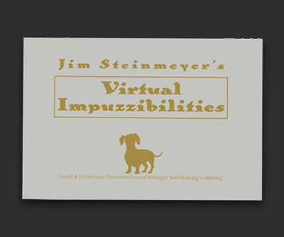 Virtual Impuzzibilities by Jim Steinmeyer Hahne Publications bei Deinparadies.ch