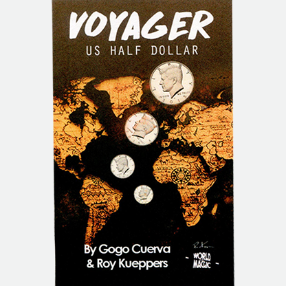 Voyager US Half Dollar (Gimmick and Online Instruction) | GoGo Cuerva Roy Kueppers bei Deinparadies.ch