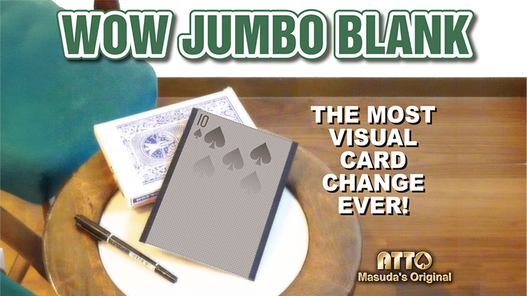 WOW JUMBO BLANK | Katsuya Masuda-ATTO Co.,Ltd.-Deinparadies.ch