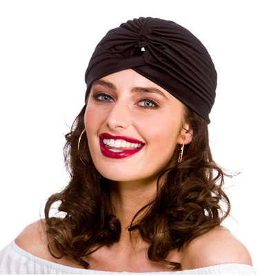 Wahrsagerin Turban | schwarz
