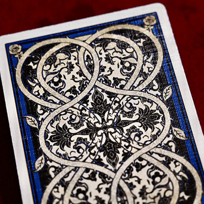 Wars of the Roses (Blue Tuck-2nd Edition Edge-dyed) Playing Cards-Secret Factory-Deinparadies.ch