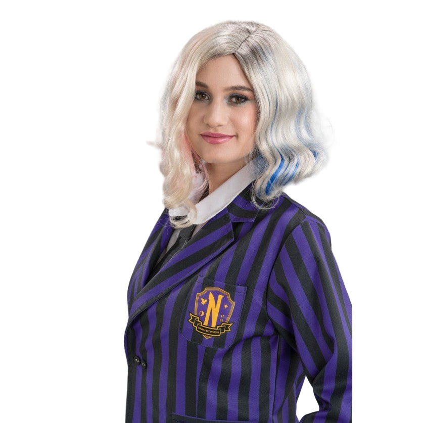 Wednesday © Schuluniform schwarz/violett | Damen Chaks bei Deinparadies.ch