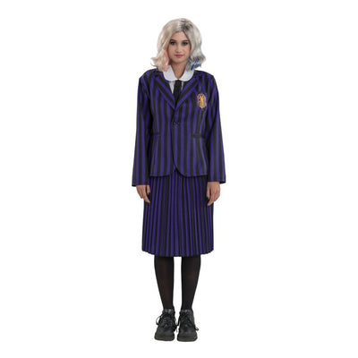 Wednesday © Schuluniform schwarz/violett | Girls Chaks bei Deinparadies.ch
